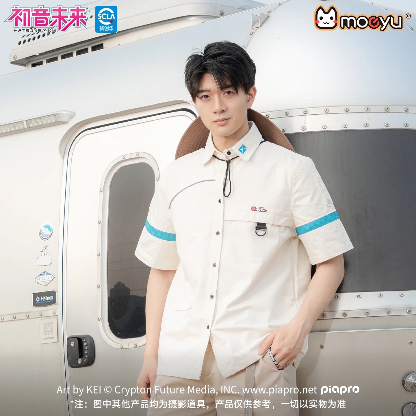 Original Moeyu Hatsune Miku Blouse Women Men's Shirt Top Tee Vocaloid Cosplay T Shirt Summer Casual Costume Anime Clothing