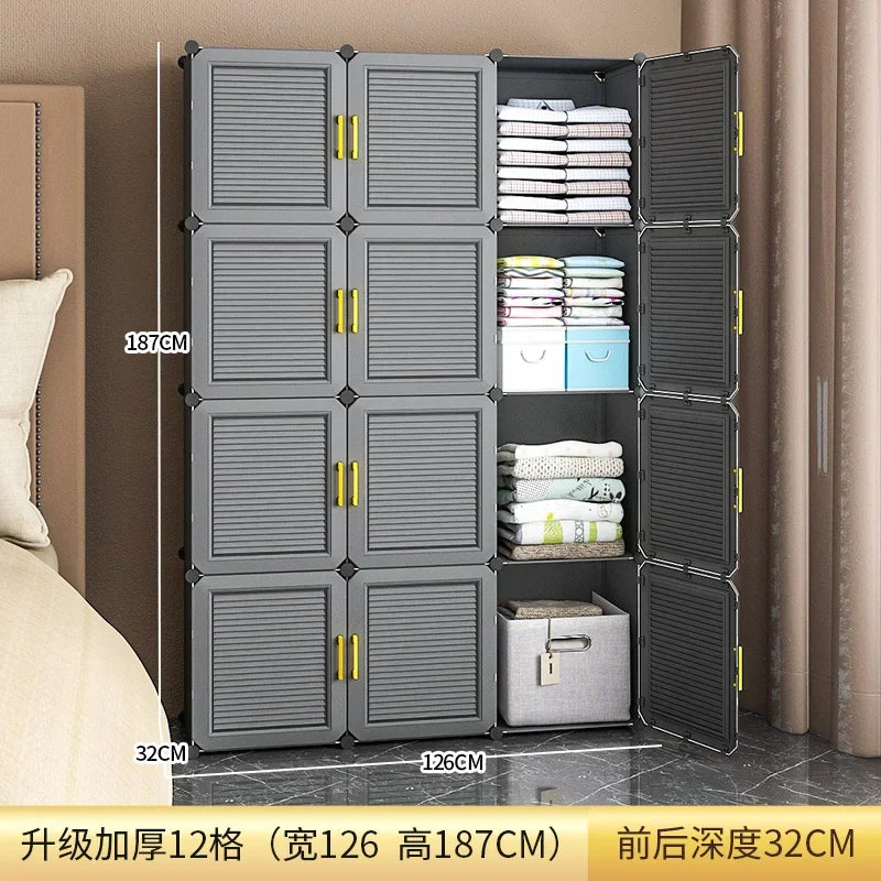 Plastic Wardrobe & Closet Storage Organizer