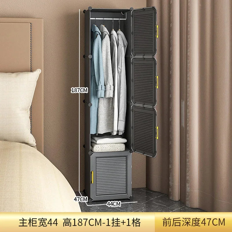 Plastic Wardrobe & Closet Storage Organizer