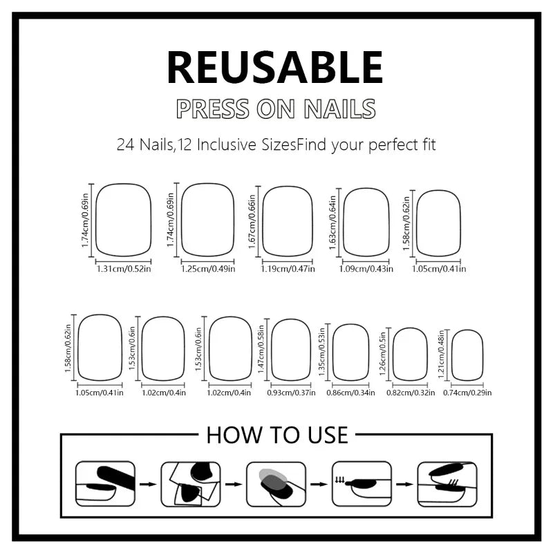 30Pcs Fake Nails Fun Cute Short-Style Press-On Nails with A Dopamine-Inspired Design—High-Quality Nails Perfect for Girls
