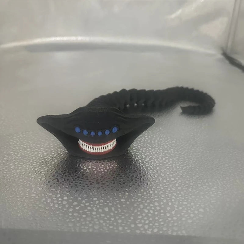 New Joint-movable Deep Sea Monster Figurines Strange Rare Marine Animals Home Room Desk Decor Ornament Model New Year Gift Craft
