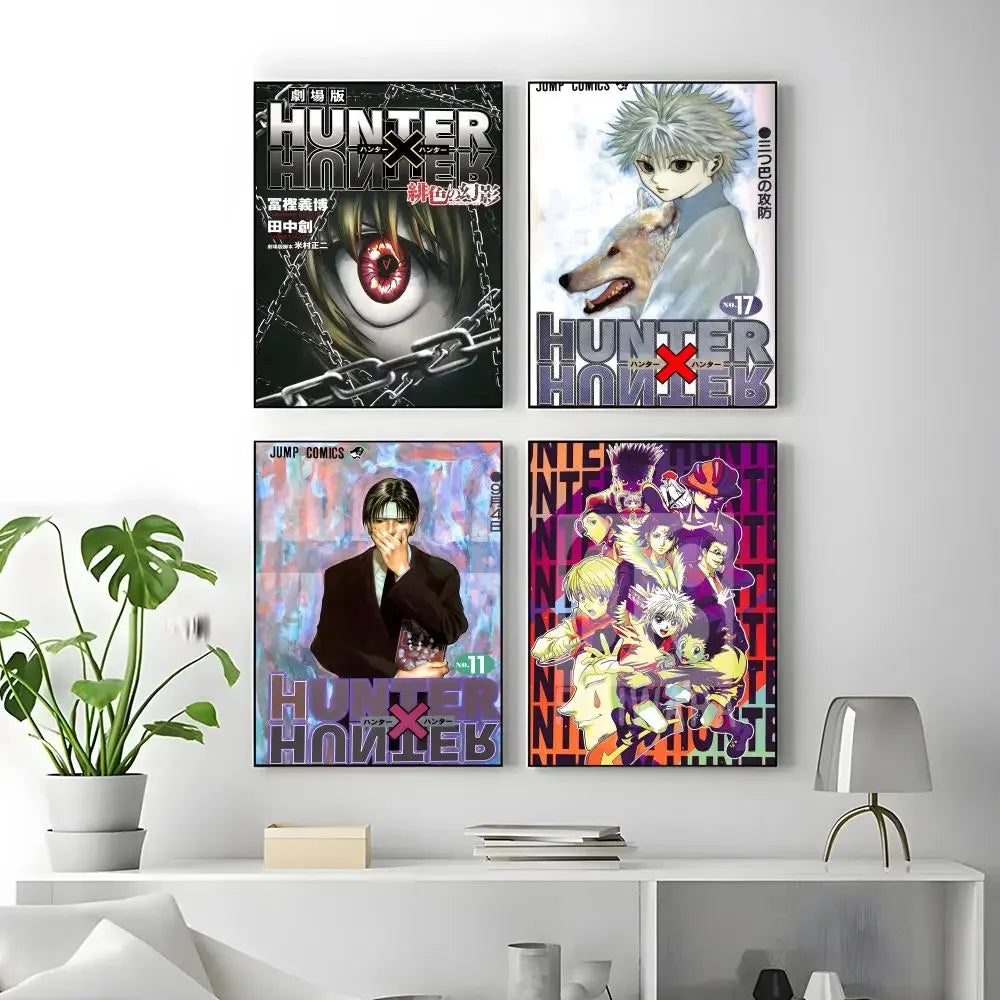 H-Hunter Hunter Poster High-quality vintage prints & posters for home, bar, cafe, aesthetic wall art.