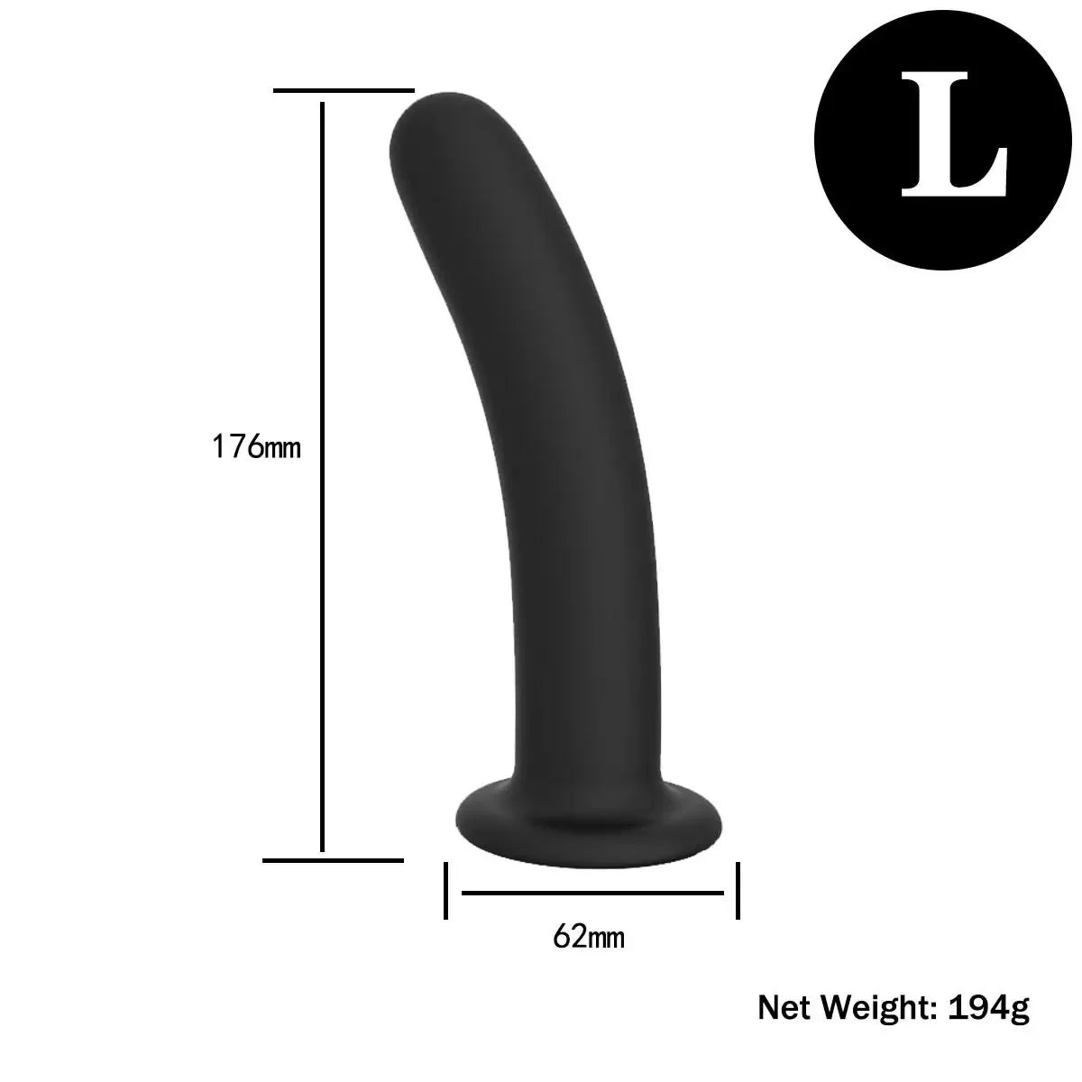 Soft Liquid Silicone Animal-Style Dildo & Plug