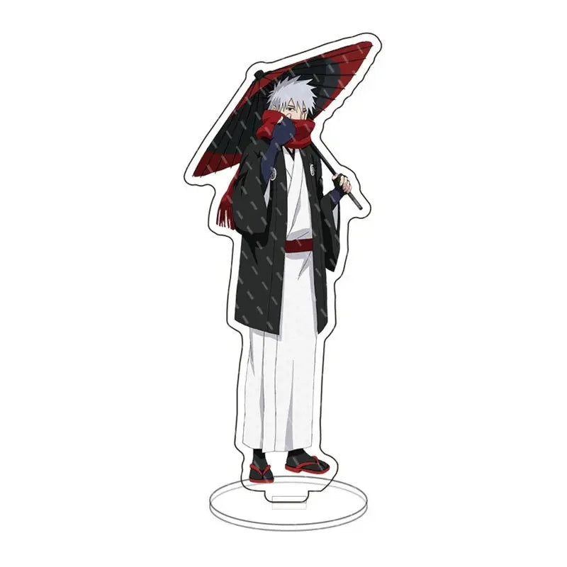 Japan Naruto Acrylic Stand Shippuden Uchiha Sasuke Sakura Desktop Decoration Doll anime figure character Christmas gift 15cm