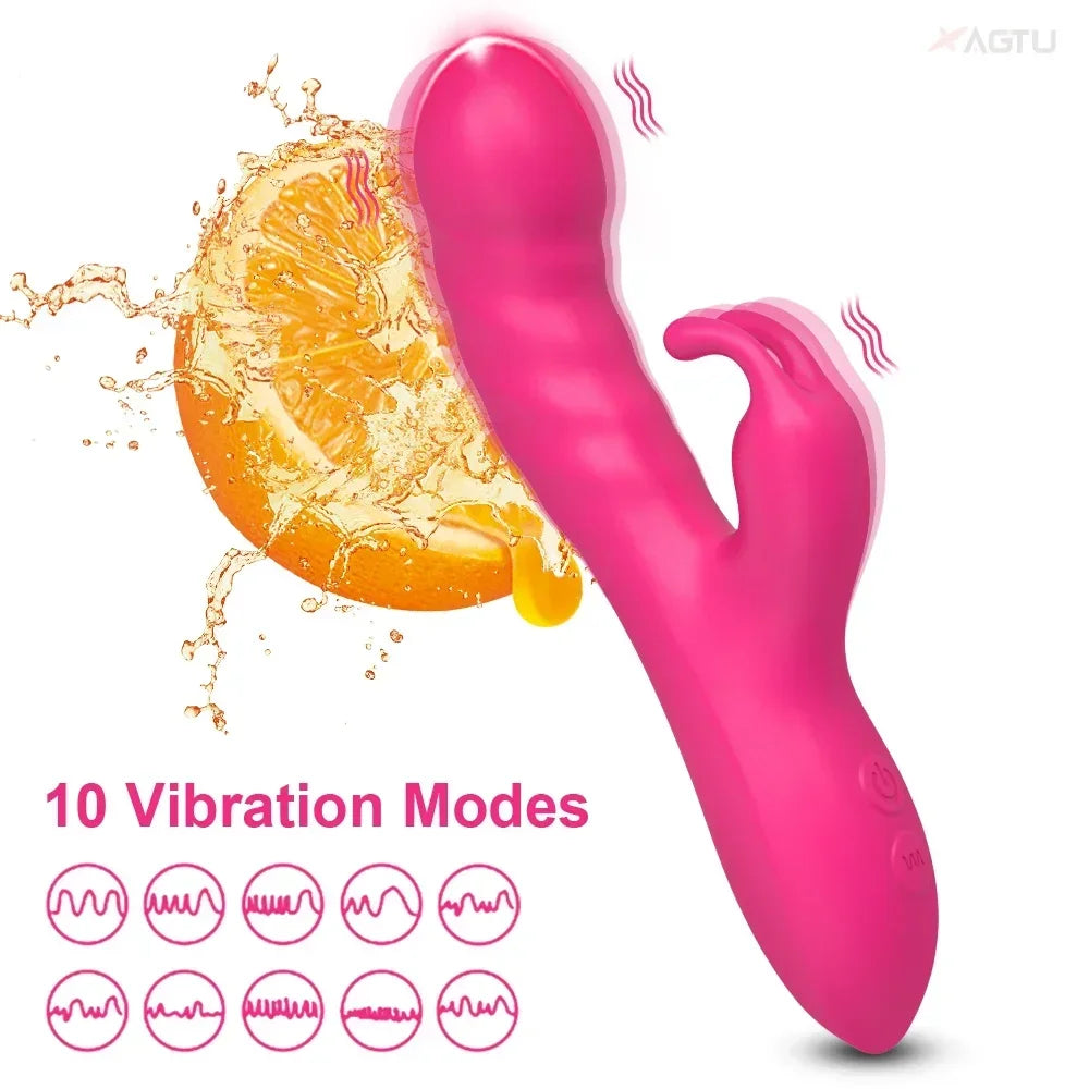 Rabbit Vibrator with Dual Stimulation