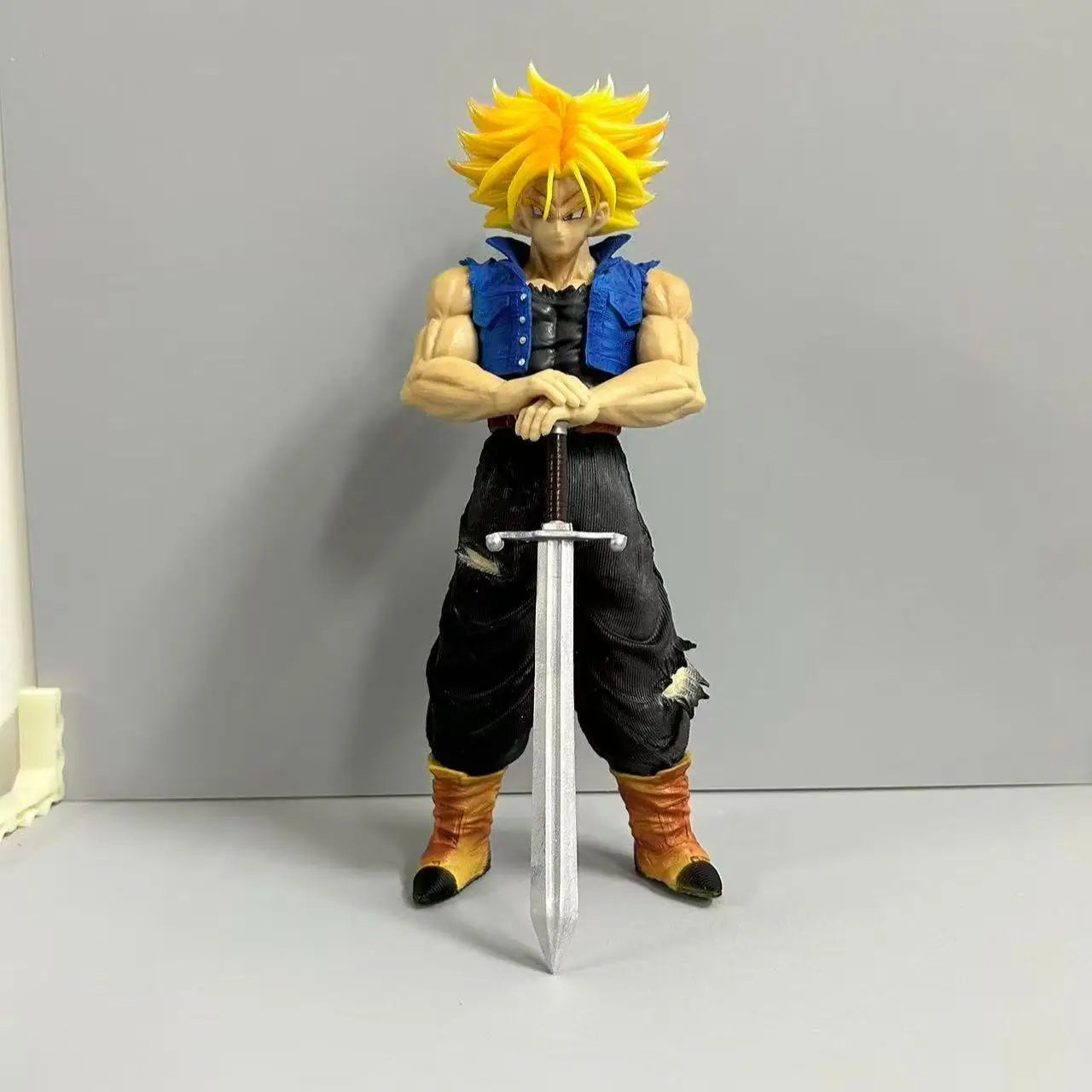 Anime Dragon Ball Z Trunks Figure  Future Trunks Action Figures 25CMPVC Statue Collection Model Toys Gifts