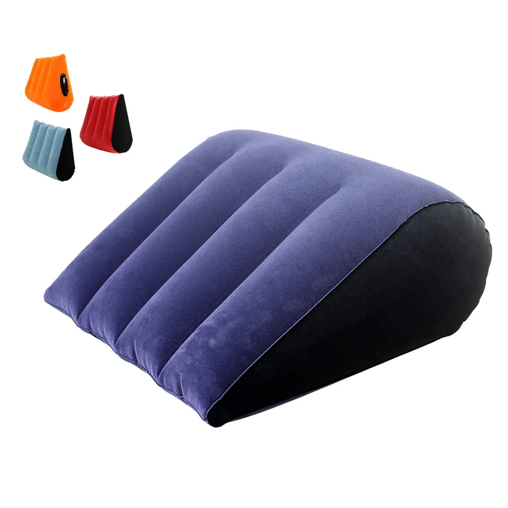 Inflatable Couple Positioning Wedge Pillow