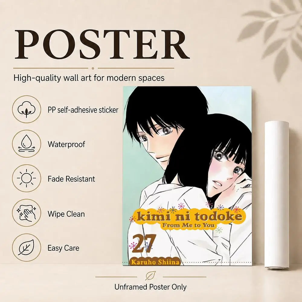 Kimi Ni Todoke Anime Wall Art Poster