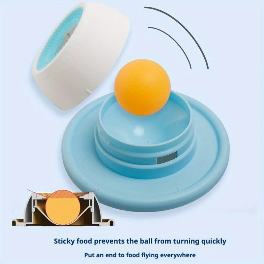 Pet Lick Mat & Slow-Feeder Snack Plate