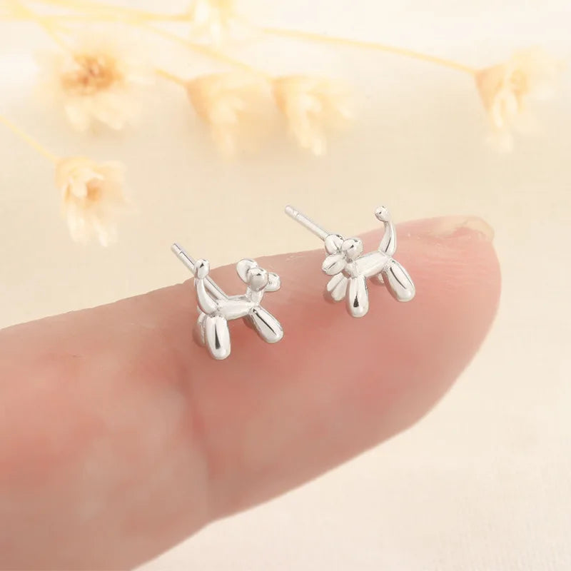 925 Silver-Needle Mini Stud Earring Set