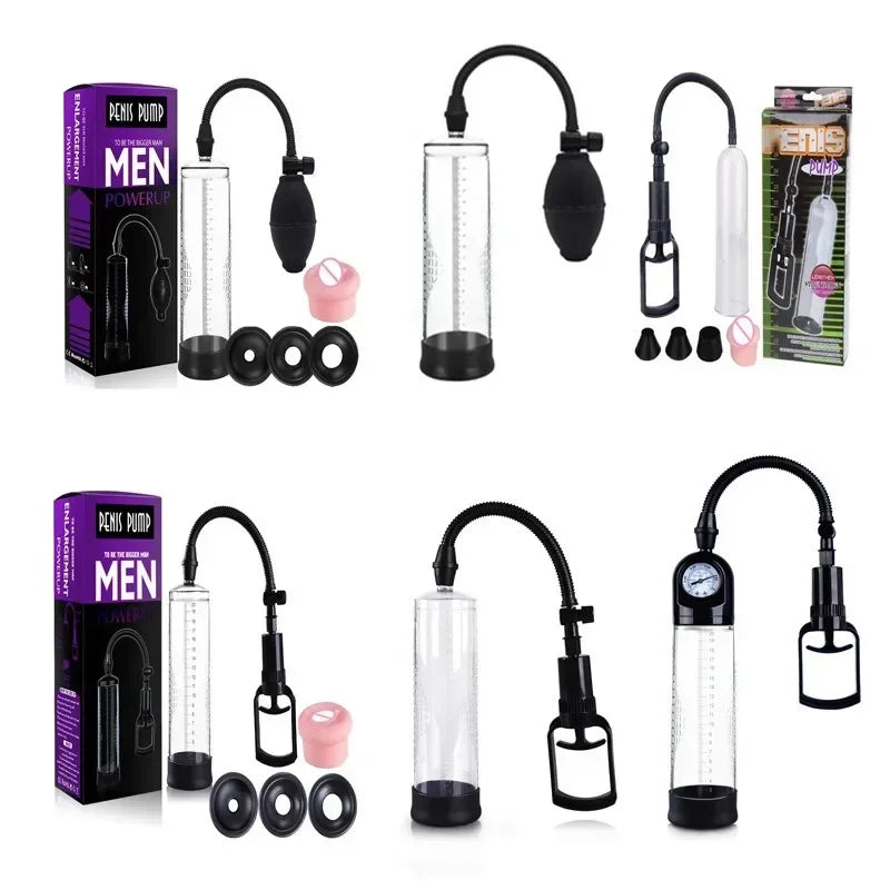 Manual Vacuum Pump for Men