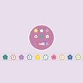 Cute Washi Tape Stickers for Journaling & Scrapbooking
