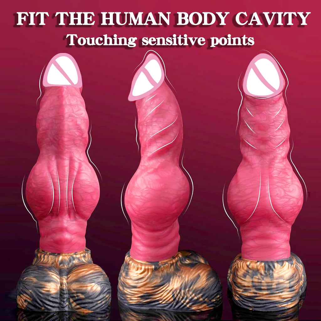 8.5"Knot Dildo Monster Dildo Knotted Dildos Dildos Alien Anal Toy with Suction Cup Adult Sex Toys Men Women Gay Dog Fanatsy Drag