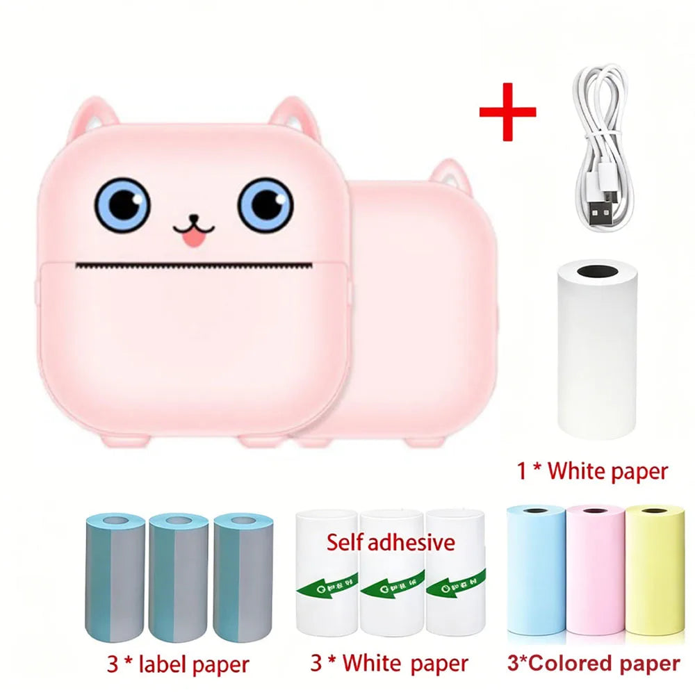 Mini Bluetooth Pocket Thermal Photo & Label Printer