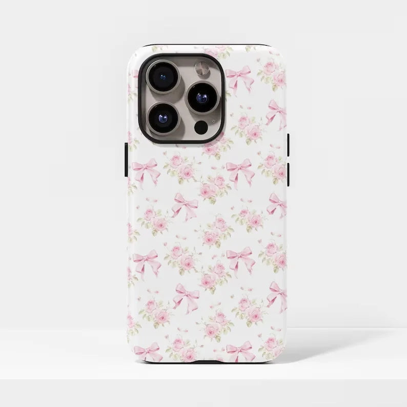 Coquette Bow Double-Layer Phone Case for iPhone
