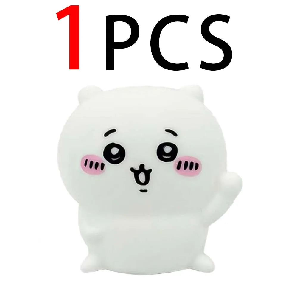 Chiikawa Hachiware & Usagi Light-Up Vinyl Doll