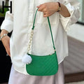 Felt Mini Saddle Shoulder Bag