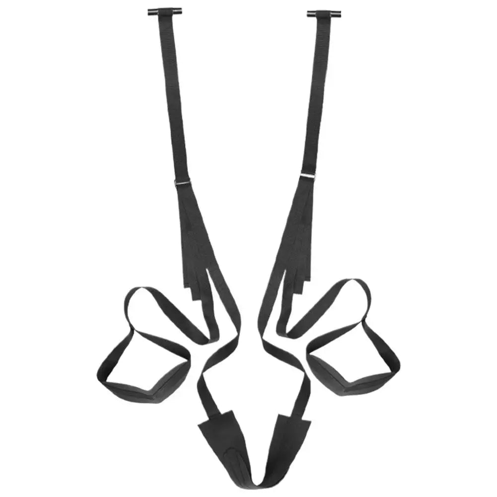 Adjustable Door-Mount Swing with Hand & Foot Straps