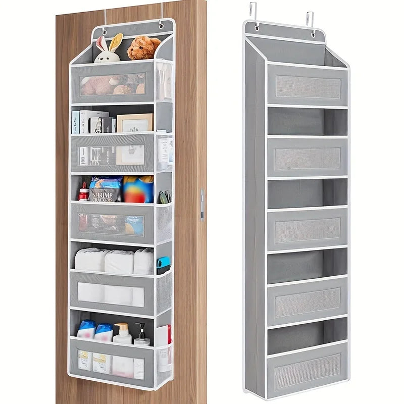 5-Shelf Over-Door Hanging Storage Organizer