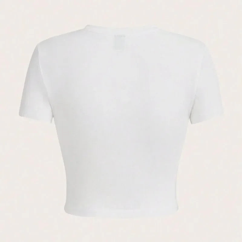 “I Love Me” Graphic Y2K Baby Tee