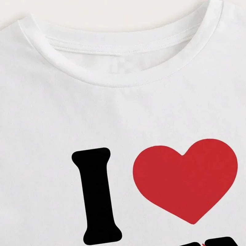 “I Love Me” Graphic Y2K Baby Tee