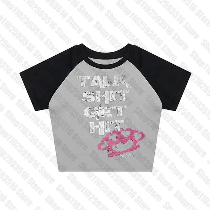 Vintage 2000s Y2K Crop Top