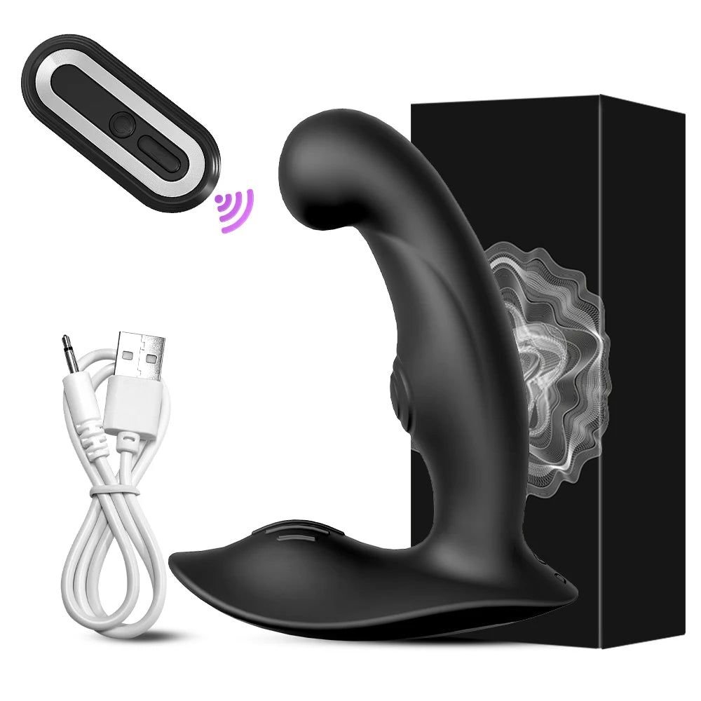 Remote-Control Vibrating Prostate Massager