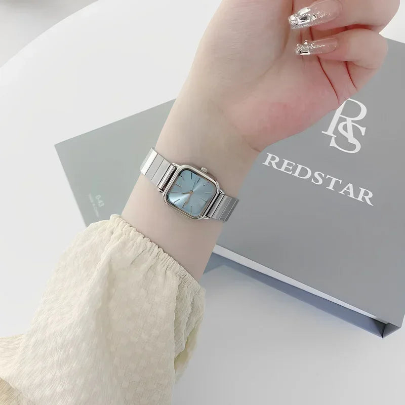 Women's Stainless Steel Bracelet Quartz Watch