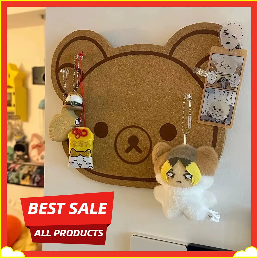 Rilakkuma Bear Felt Wall Decor Panel
