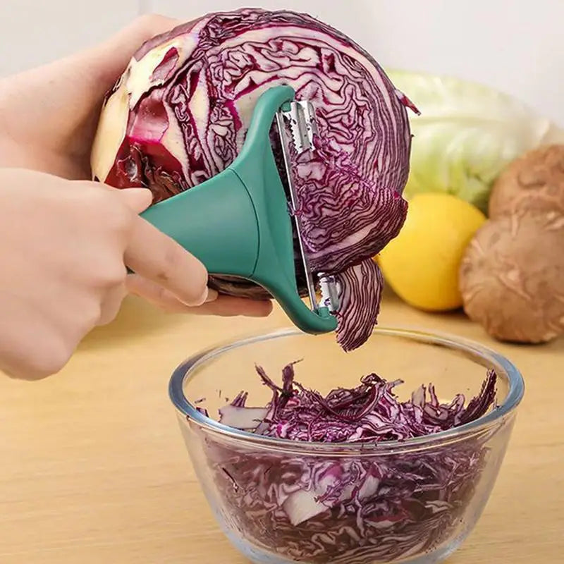 Kitchen Gadgets Cabbage Slicer Vegetable Cutter Cabbage Grater Home Salad Potato Slicer M elon Carrot Cucumber Shredder Portable