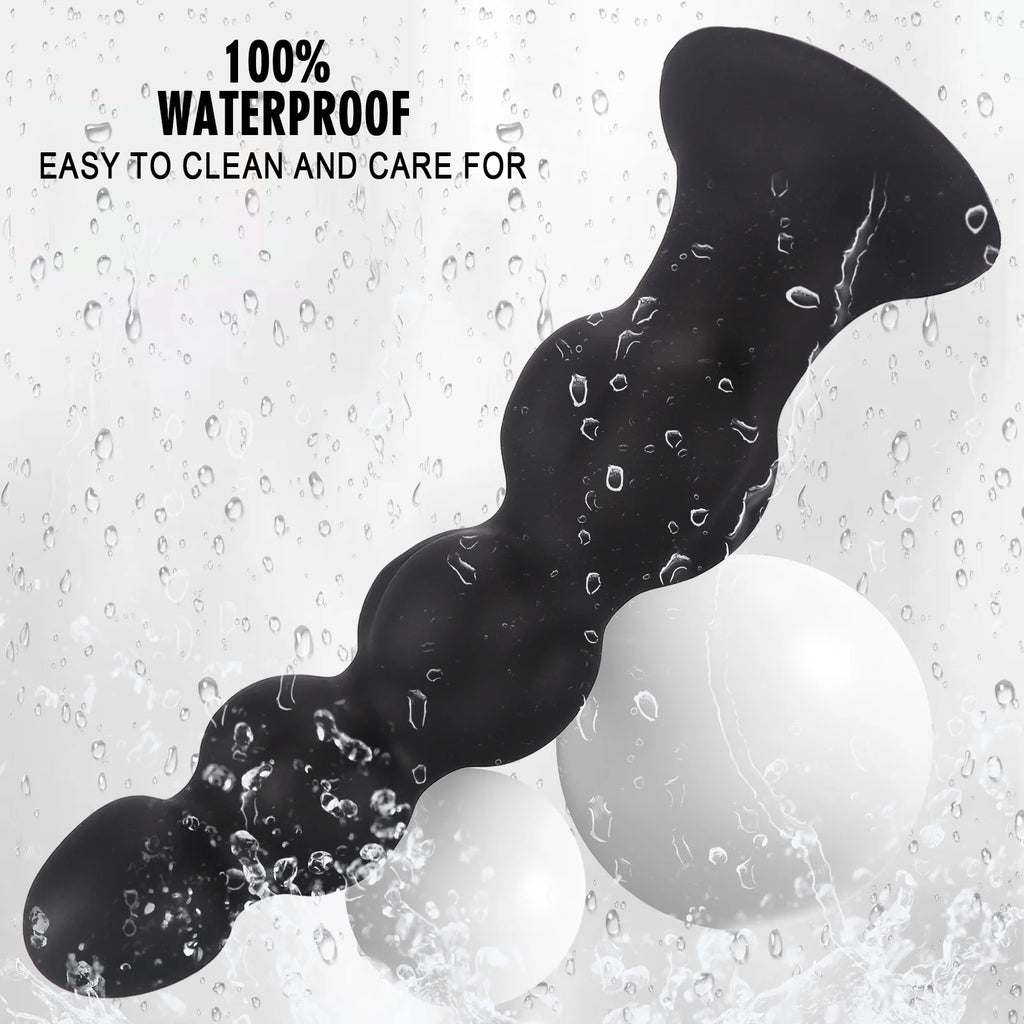4-Ball Silicone Anal Bead & Plug