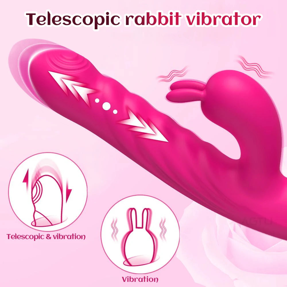 Rabbit Vibrator with Dual Stimulation