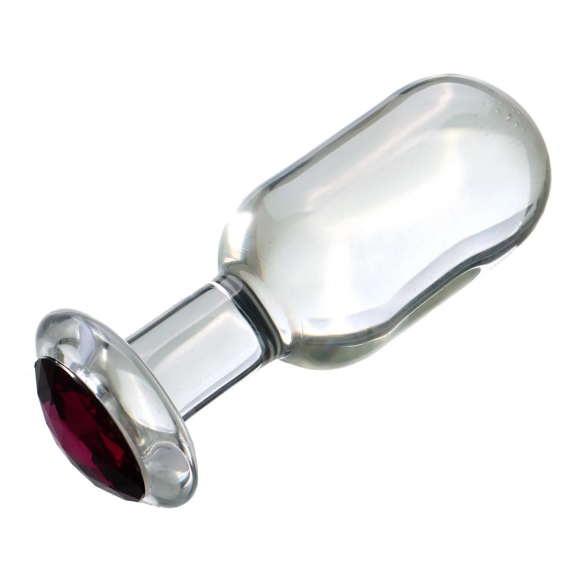 Wearable Crystal Glass Anal Plug