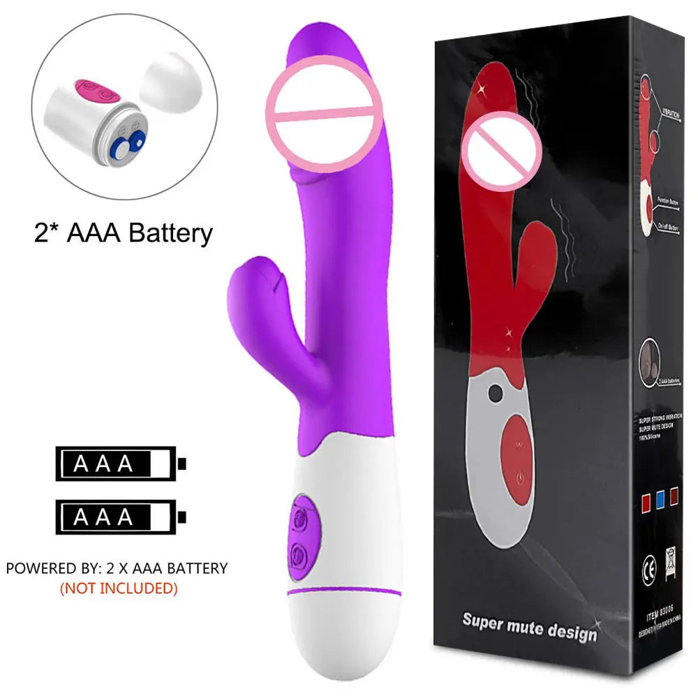 30-Speed Rabbit Vibrator