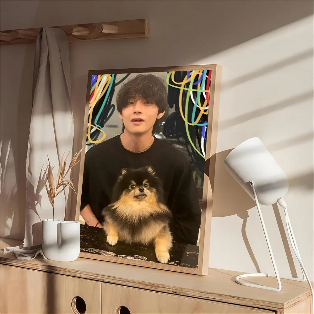 Kim Taehyung V “Layover” Wall Poster