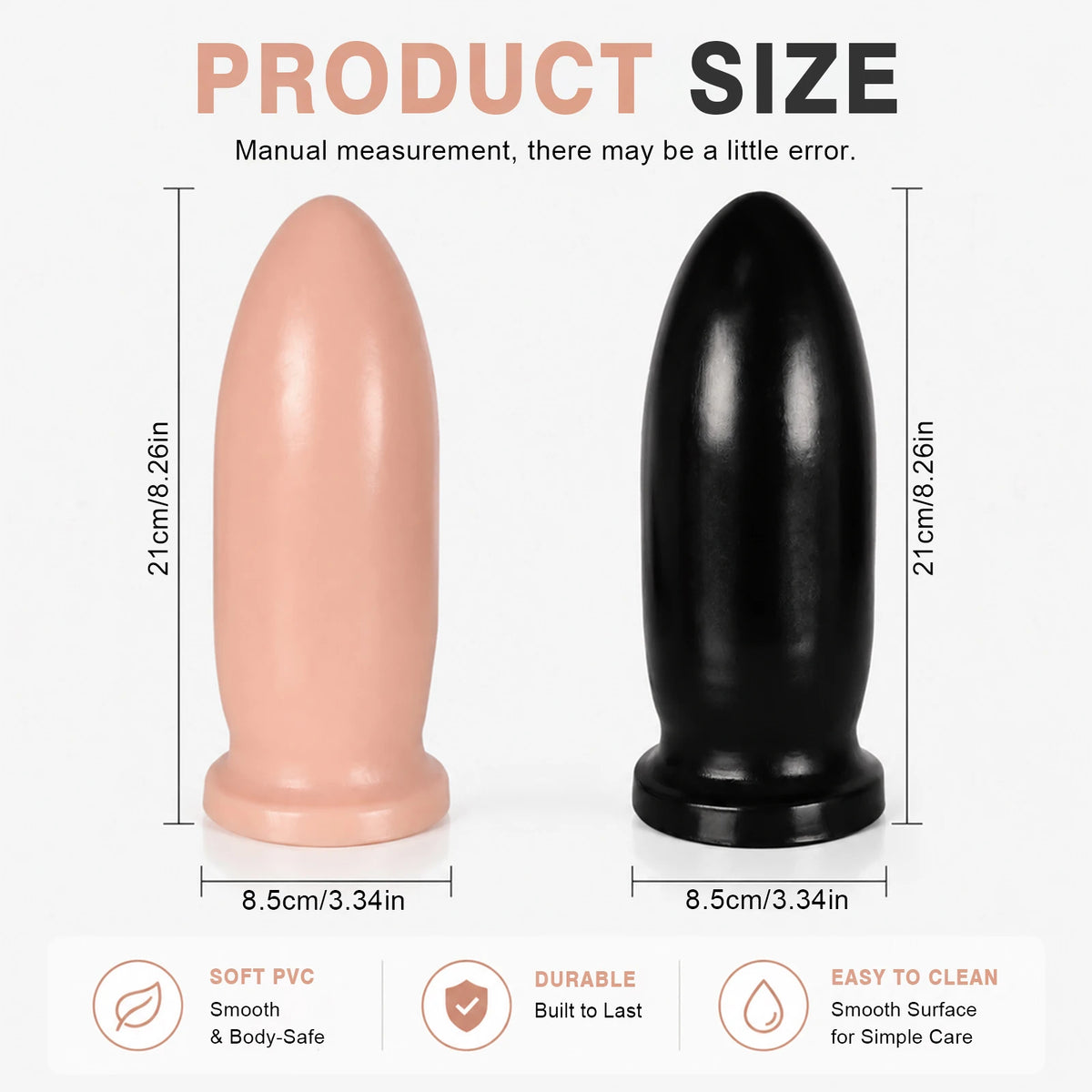 Extra-Large Beaded Anal Plug