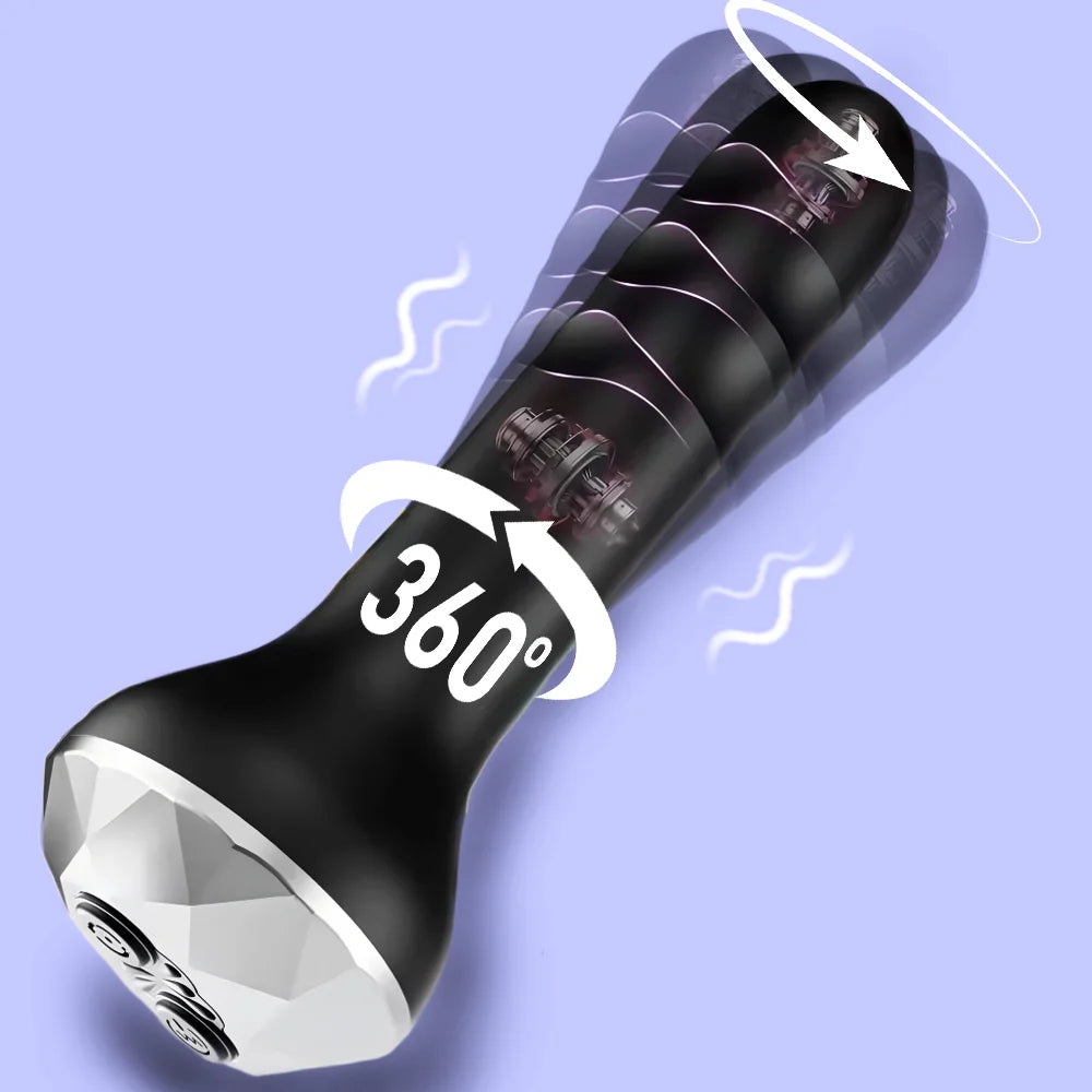 Rotating 10-Mode Anal Massager