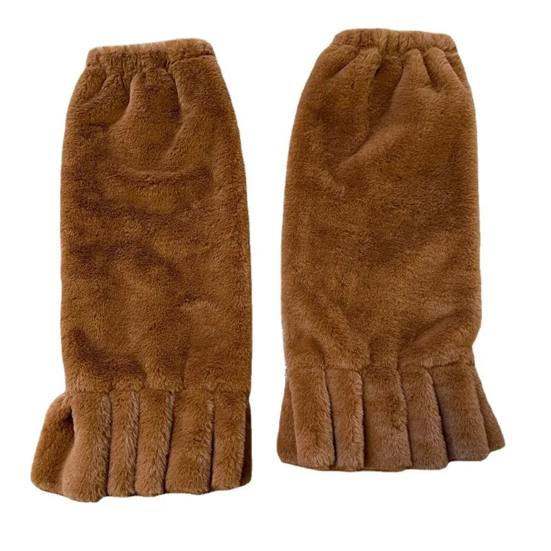Furry Kawaii Lolita Winter Leg Warmers