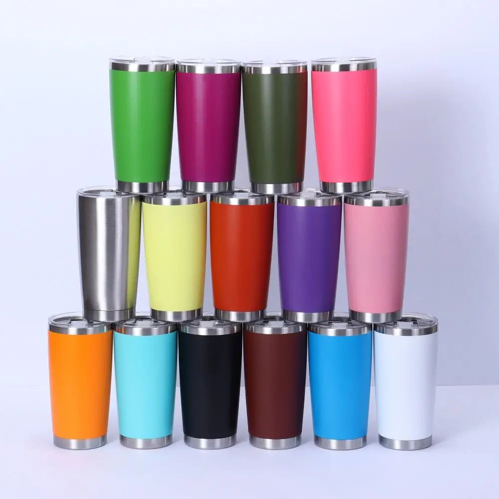 20 oz Leak-Proof Insulated Travel Tumbler with Lid