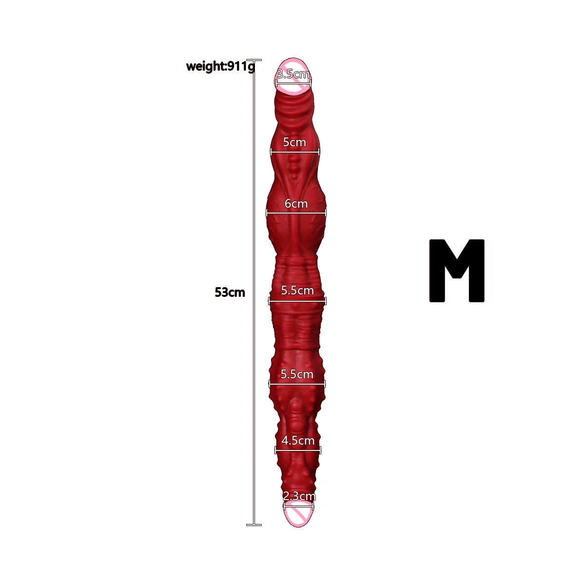 Realistic Double-Ended Dildo