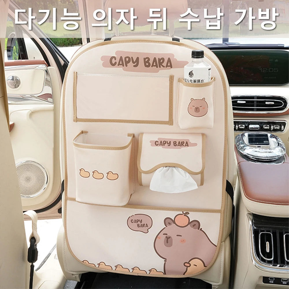 Car Seat Storage Organizer Seat Back Storage BagHanging Bags Car Stowing Tidying Pocket  Car Interior Accessories