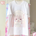 Cute Anime Print Y2K T-Shirt