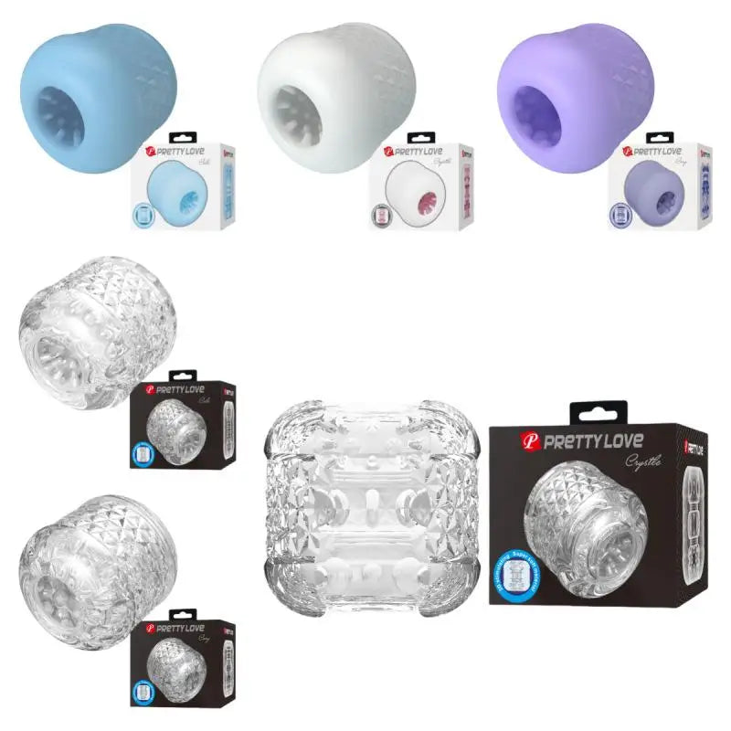 Portable Textured Silicone Male Stroker