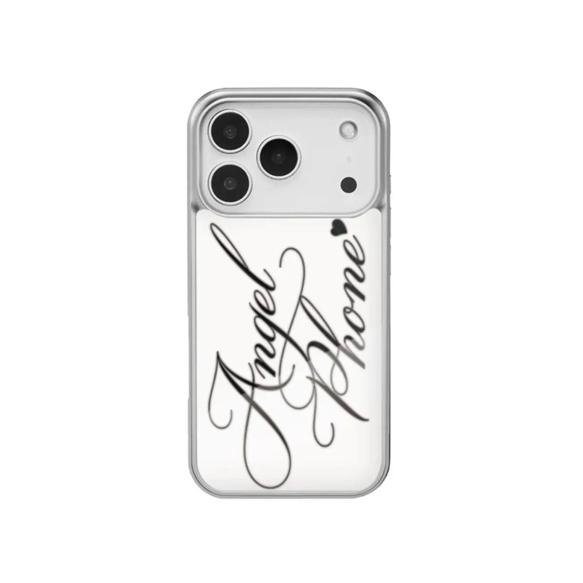 Y2K Angel Clear Phone Case for iPhone