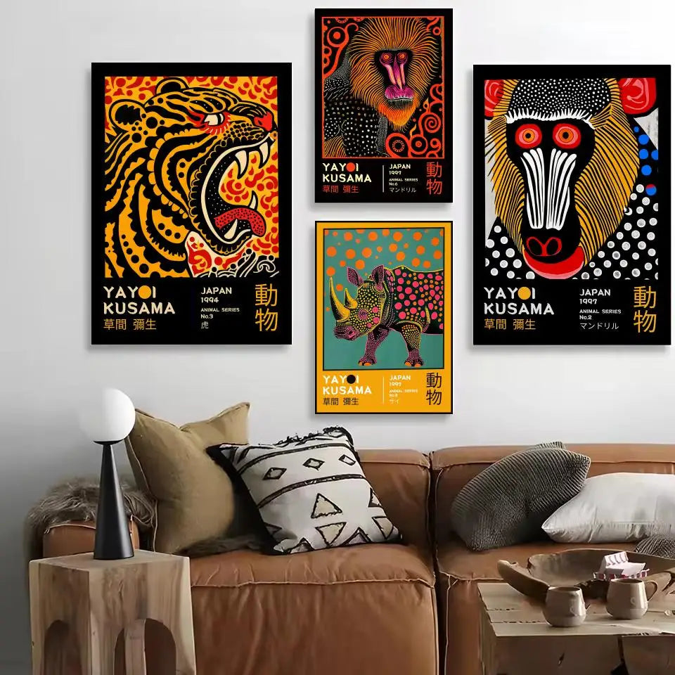 Yayoi Kusama Decorative Wall Art Poster