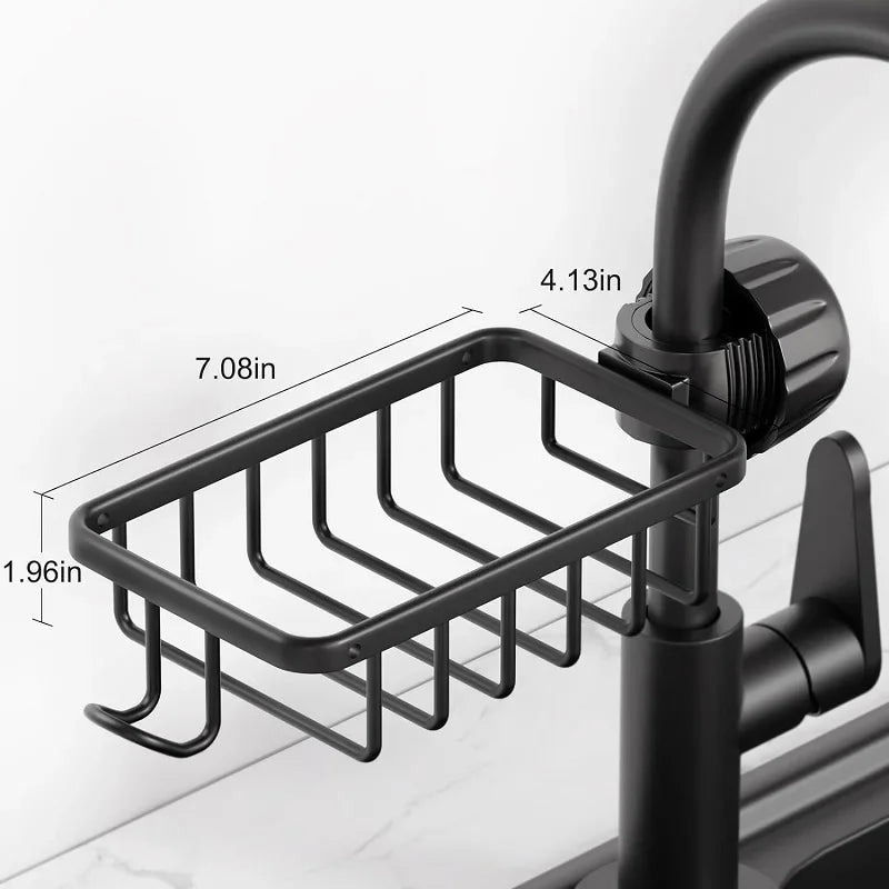 Bathroom Faucet Storage Rack Shower Soap Holder Bathroom Organization Shower Shelves Bathroom Accessories
