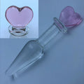 Crystal Glass Anal Bead & Plug