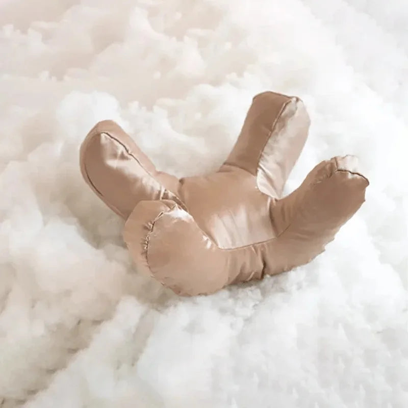 Contoured Face Sleep Pillow with Satin Pillowcase