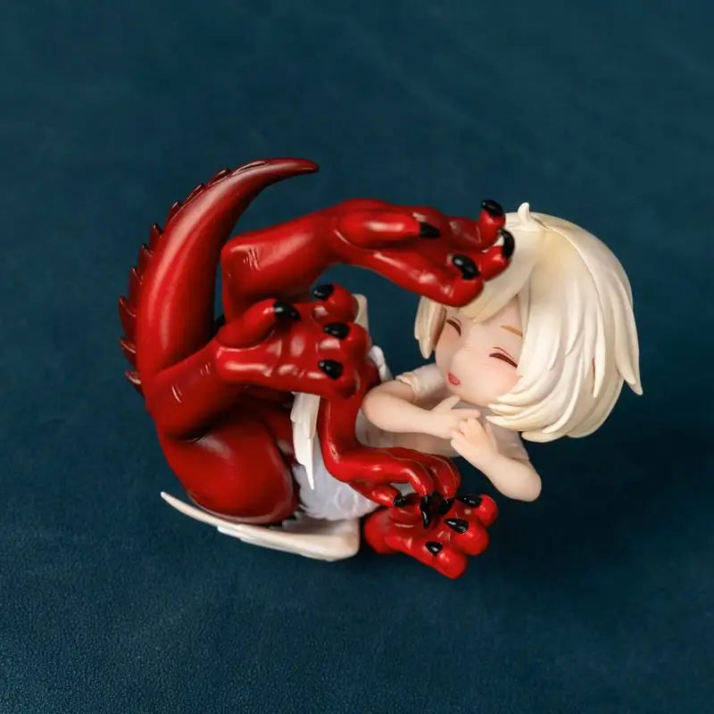 Anime Gk Figurine Synthetic Beast Falin, Lovely Girl Statue, Desktop Car Pc Case Ornament, Nice Birthday Collectible Toy Gift