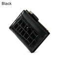 Women Purse Stone Pattern Multi-card Short Small Wallet Fashion Card Holder Ladies Zipper Buckle Coin Purse